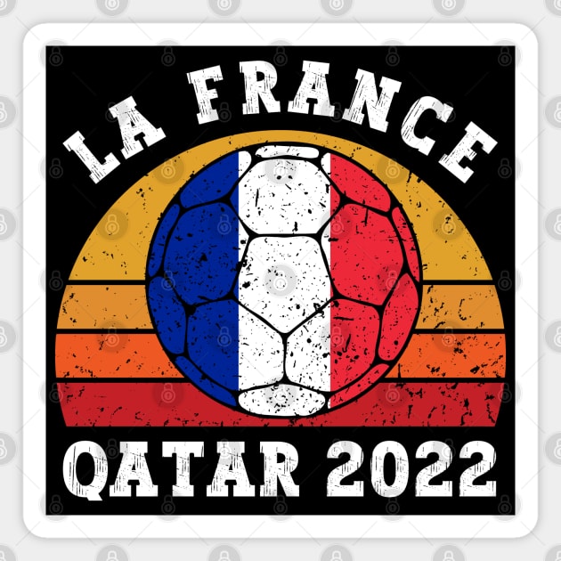 France Qatar 2022 Magnet by footballomatic